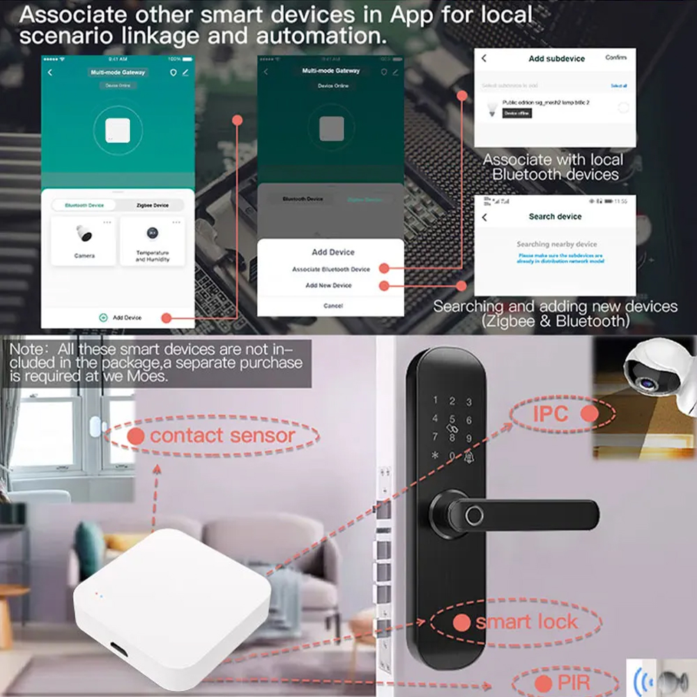 Tuya Zigbee Bluetooth Multi-mo - Home Automation Technology 评论和价格