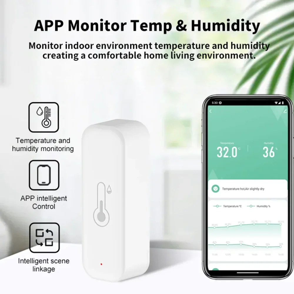 Tuya WiFi Zigbee 3.0 Temperatu - Matter Hub Thread 评论和价格