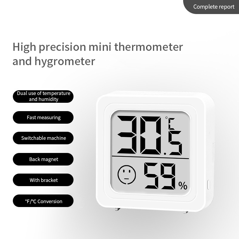 LCD Digital Thermometer Hygrom - Home Automation Industry 评论和价格